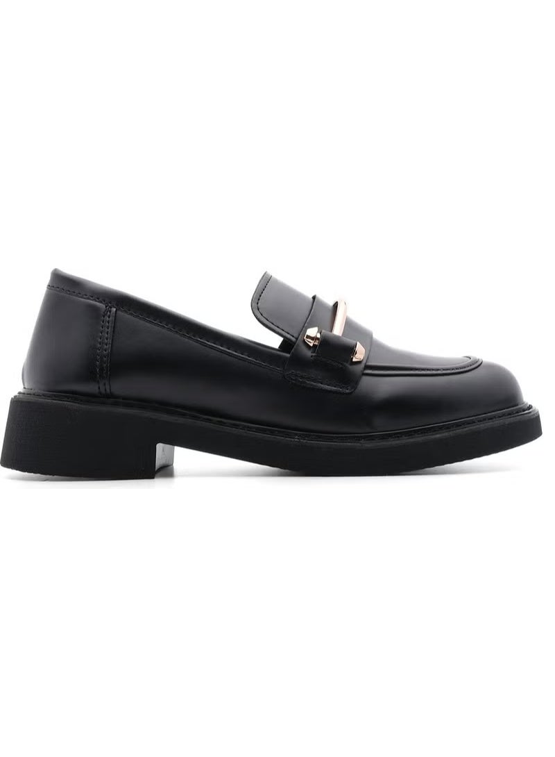 MARJIN Women's Loafer Moccasin Casual Buckle Daily Shoes Forye - Image 3